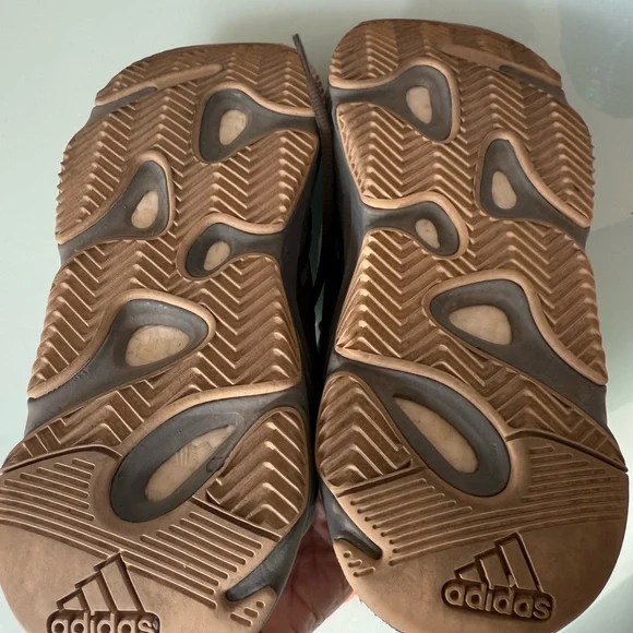 Yeezy Gray and Brown Sneakers - Picture 5 of 6